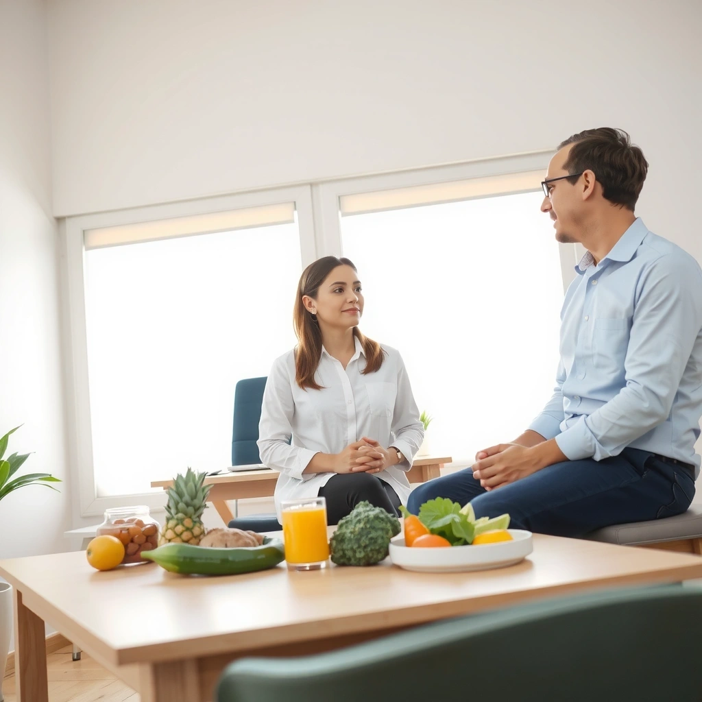 Professionelle Ernährungsberatung in entspannter Atmosphäre